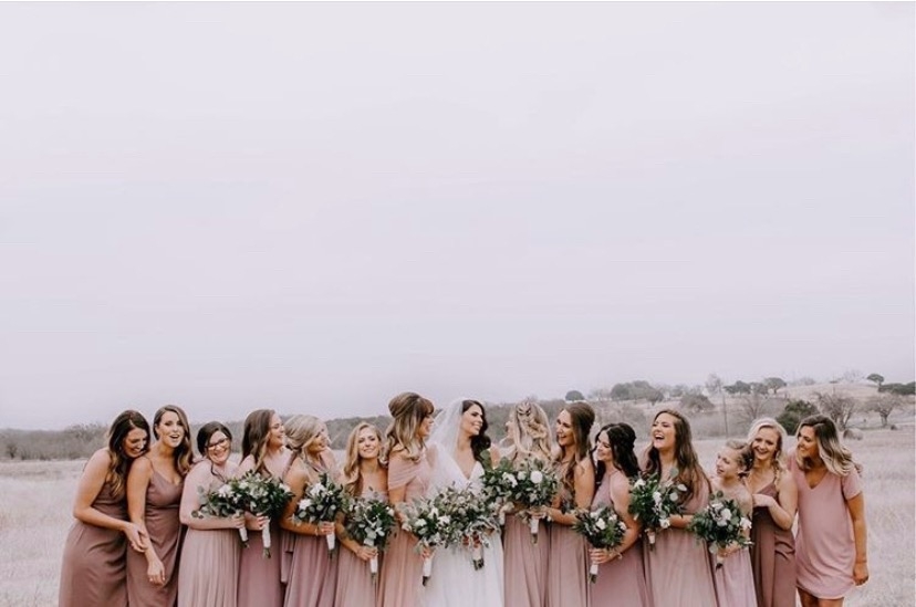 mauve color bridesmaid dresses